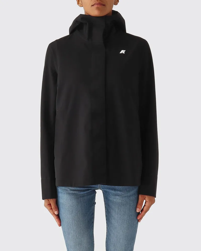 K-Way MADALINA BONDED JERSEY Jacke Schwarz