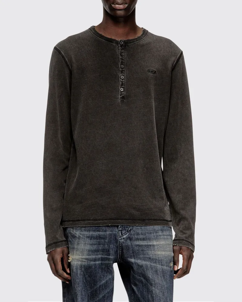 Diesel T-shirt herren Schwarz
