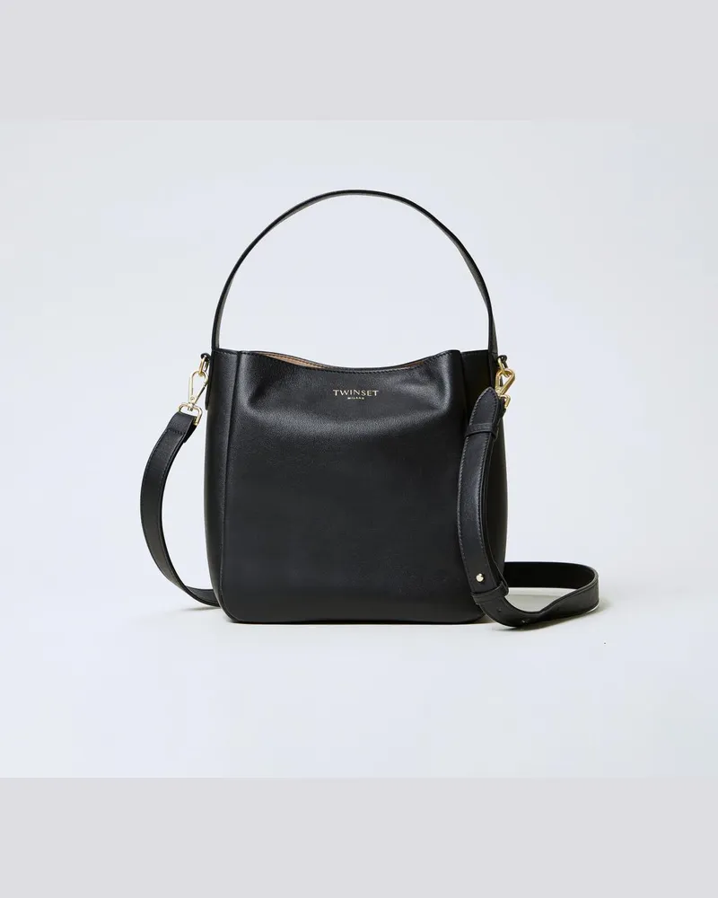 Twin-Set Schultertasche damen Schwarz