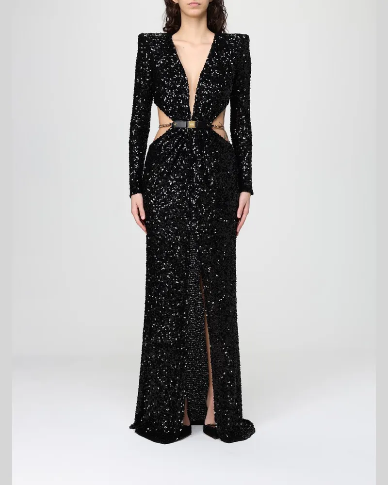 Elisabetta Franchi Kleid damen Schwarz