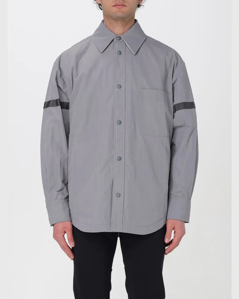 Thom Browne Mantel herren Grau