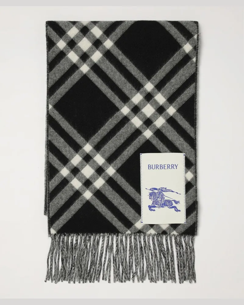 Burberry Schal herren Schwarz