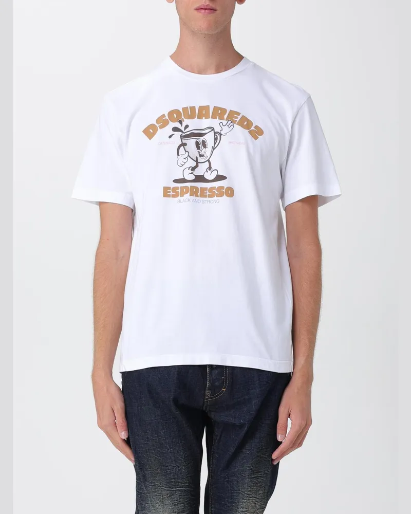 Dsquared2 T-shirt herren Weiß