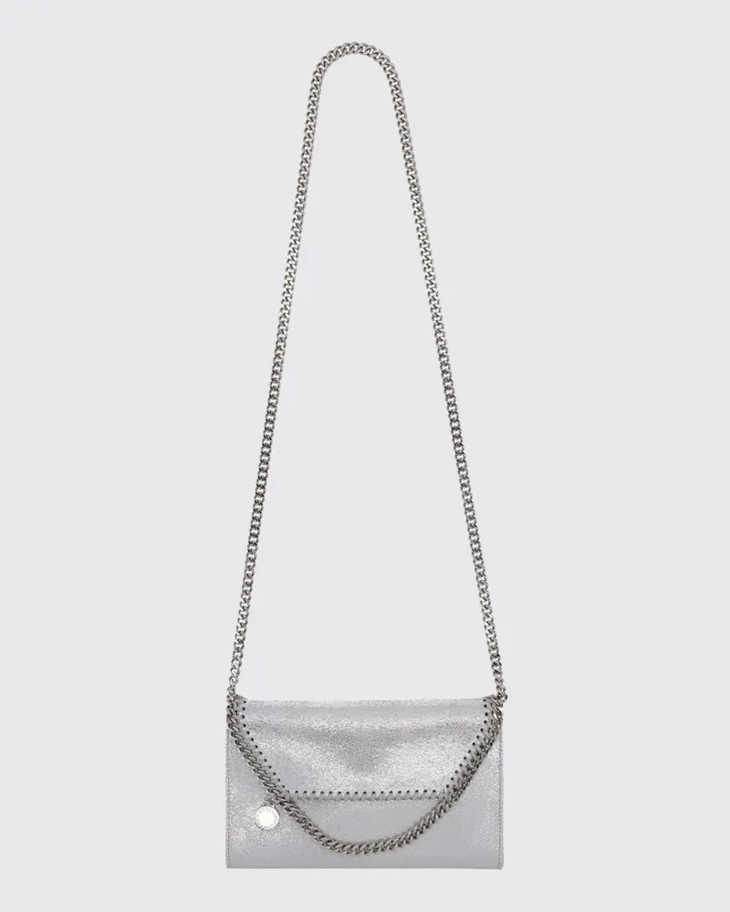 Stella McCartney Schultertasche damen Silber