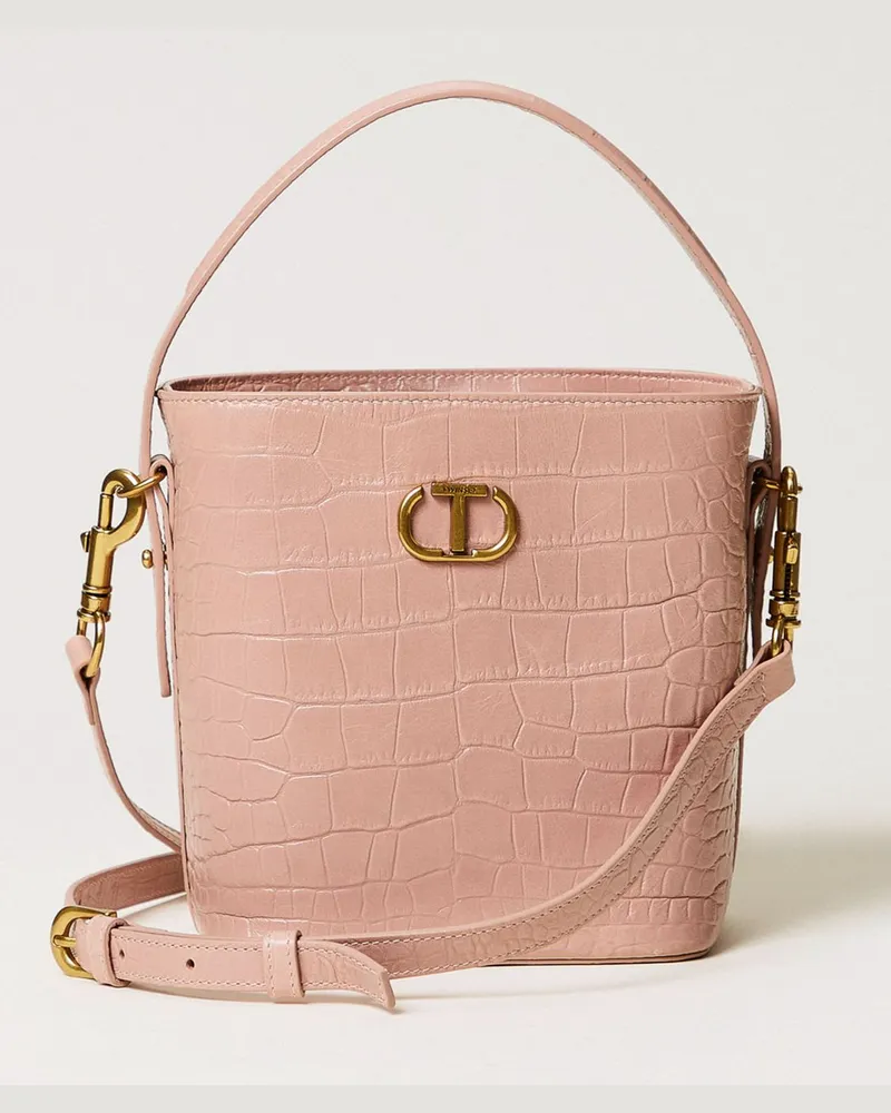Twin-Set Schultertasche damen Pink