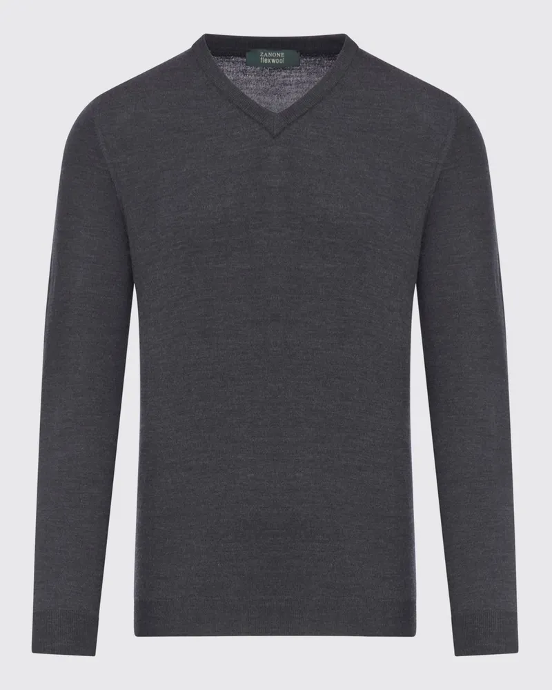 Zanone Pullover herren Charcoal