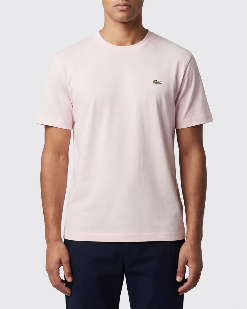 Lacoste T-shirt herren Pink