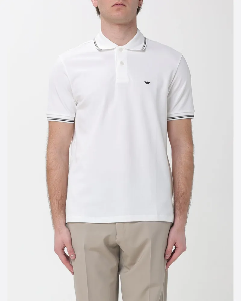 Emporio Armani Polo herren Weiß