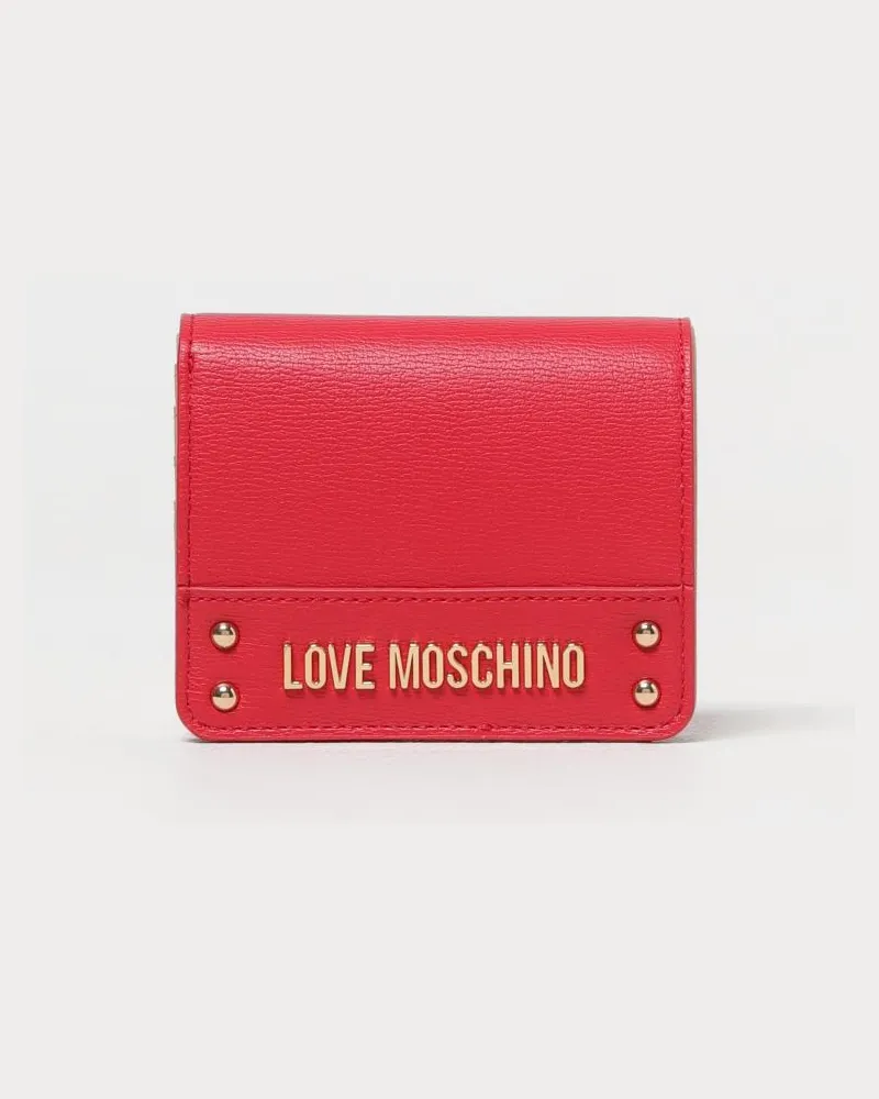 Moschino Geldbeutel damen Rot
