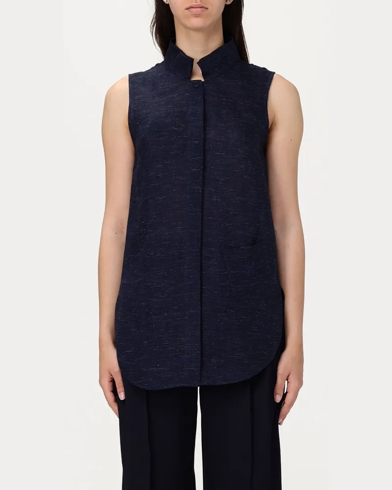 Emporio Armani Top damen Blau