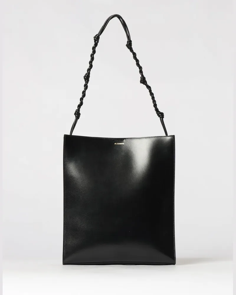 Jil Sander Schultertasche damen Schwarz