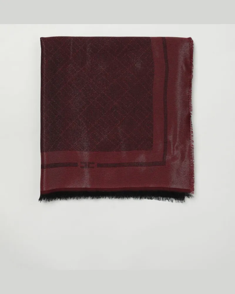 Elisabetta Franchi Schal damen Weinrot