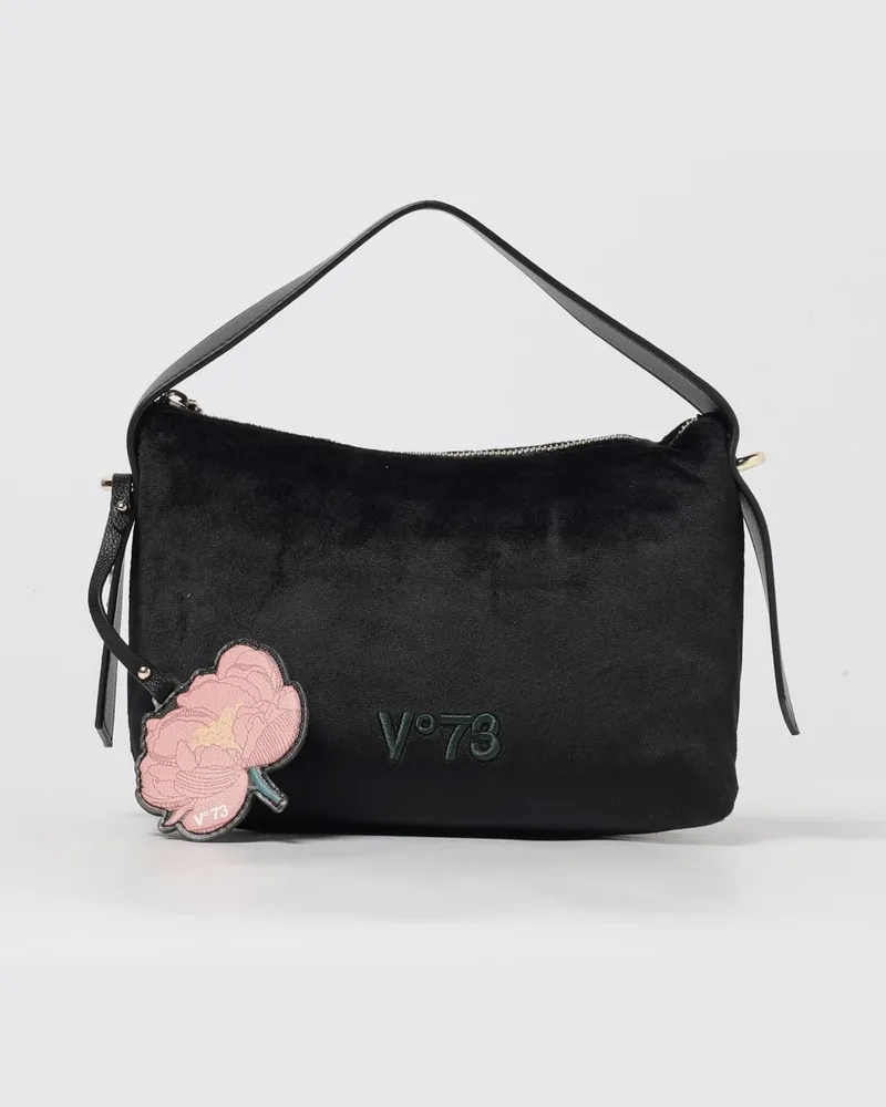 V°73 Schultertasche damen Schwarz