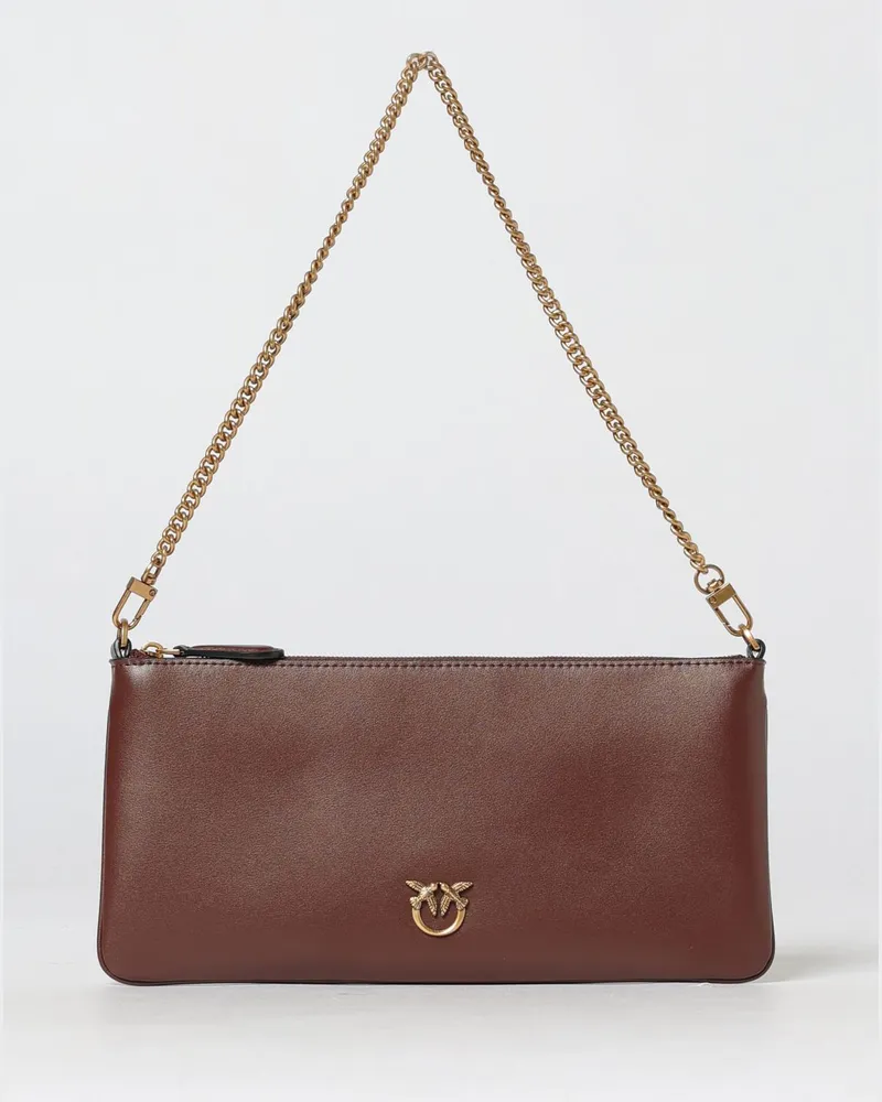 Pinko Schultertasche damen Burgunderrot