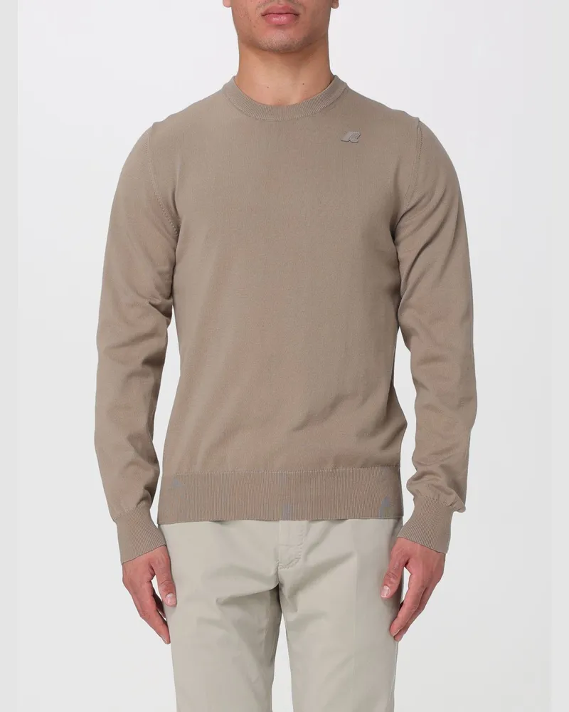 K-Way Jacko Windjacke aus technischem Gewebe Beige