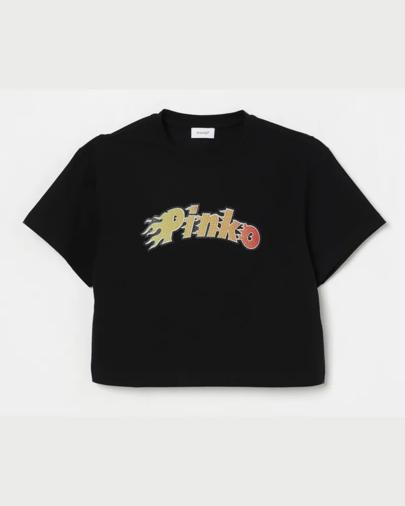 Pinko T-shirt kinder Schwarz