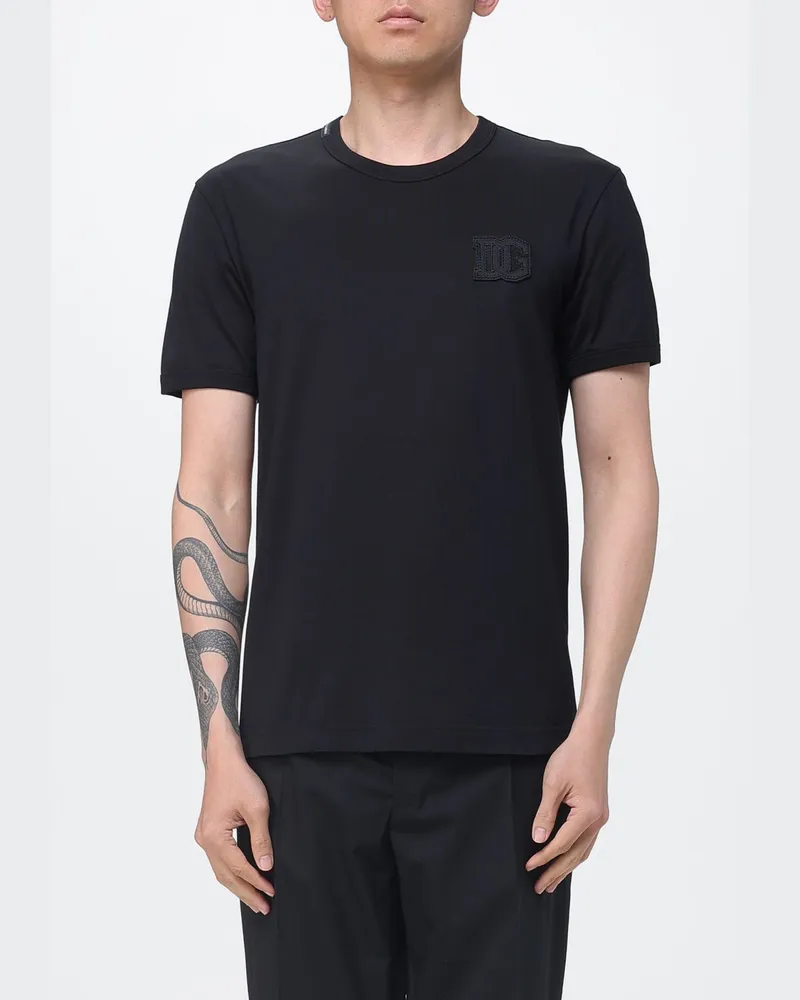 Dolce & Gabbana T-shirt herren Dolce & Gabbana Schwarz