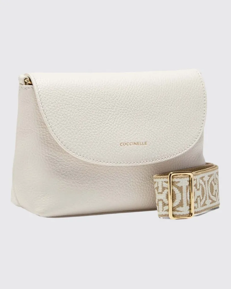 Coccinelle Schultertasche damen Weiß