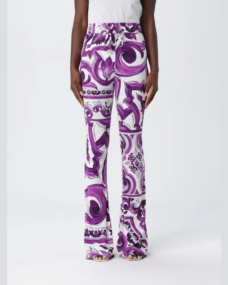 Dolce & Gabbana Hose damen Dolce & Gabbana Violett