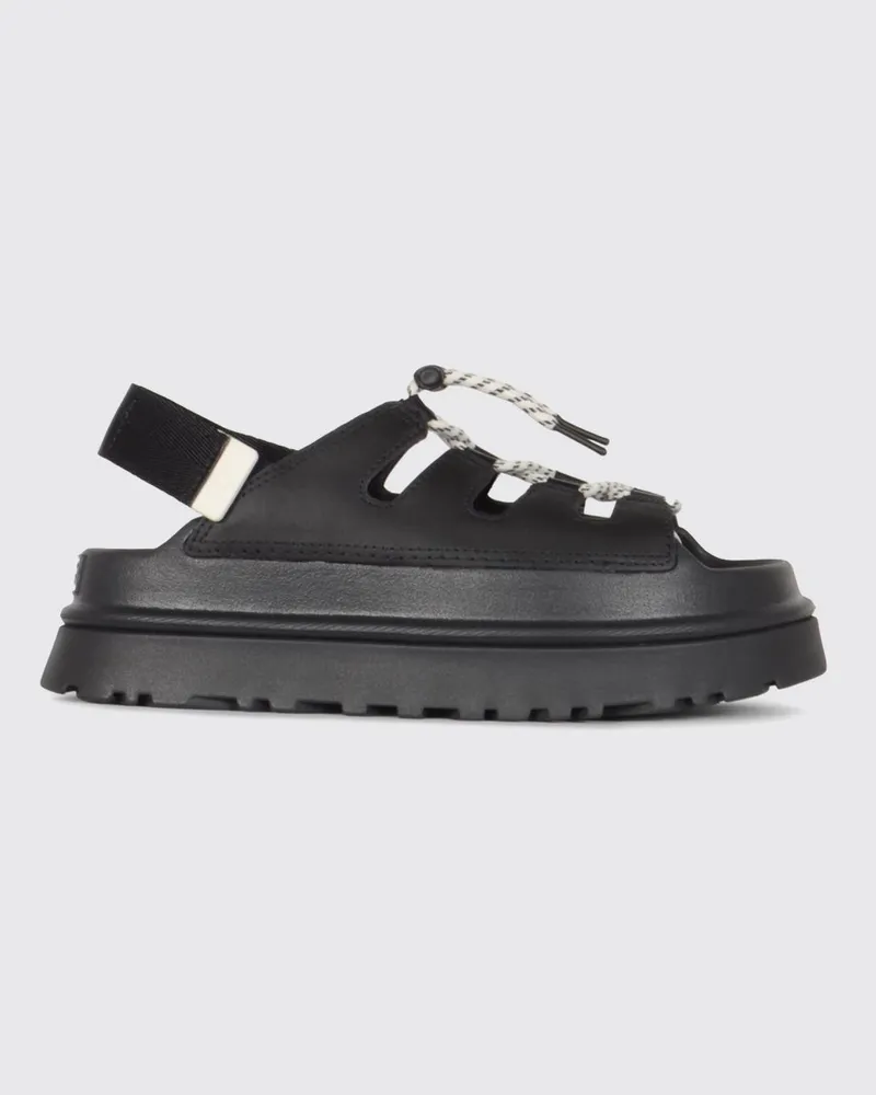 UGG GoldenGlow Toggle Sandale aus Leder und EVA Schwarz