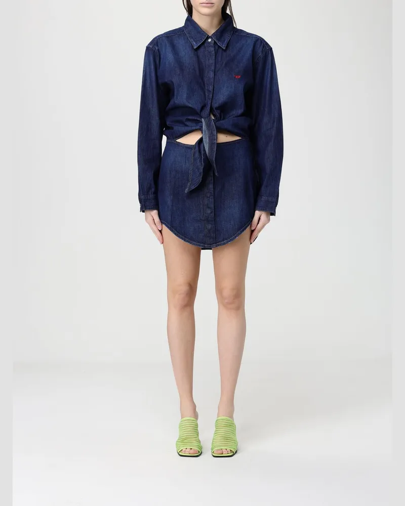 Diesel Kleid damen Blau