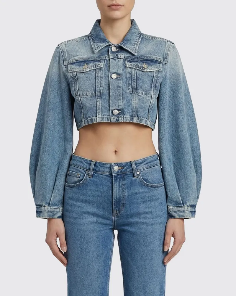 Cycle Jacke damen Blau