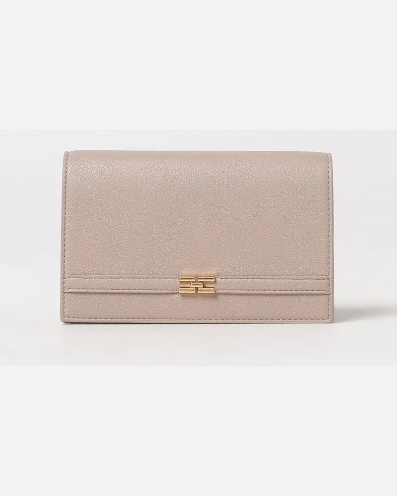 Elisabetta Franchi Schultertasche damen Grau