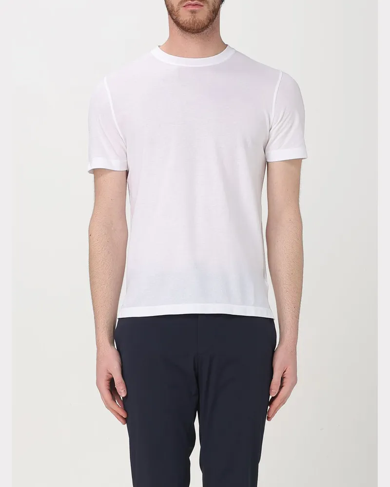 Zanone T-shirt herren Weiß