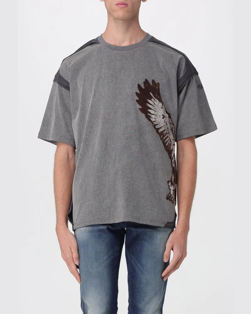 Diesel T-shirt herren Grau