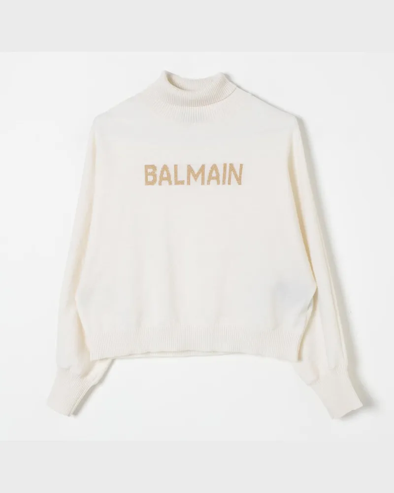 Balmain Pullover kinder Ivory
