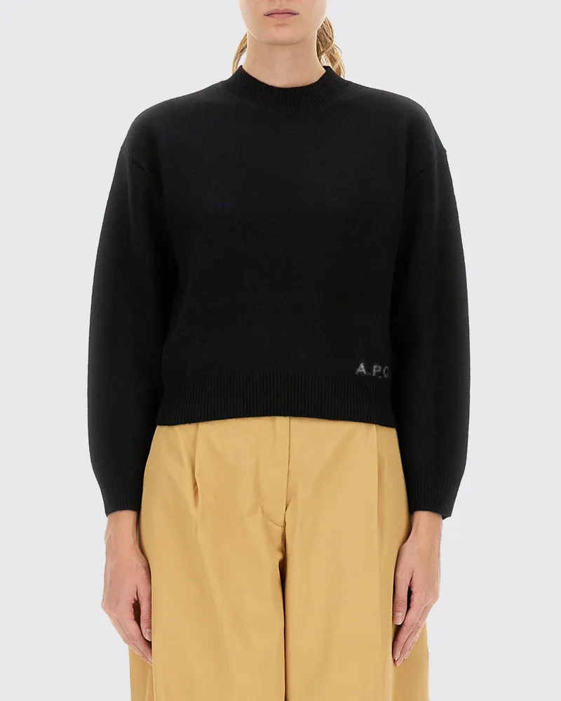 A.P.C. Pullover damen Schwarz