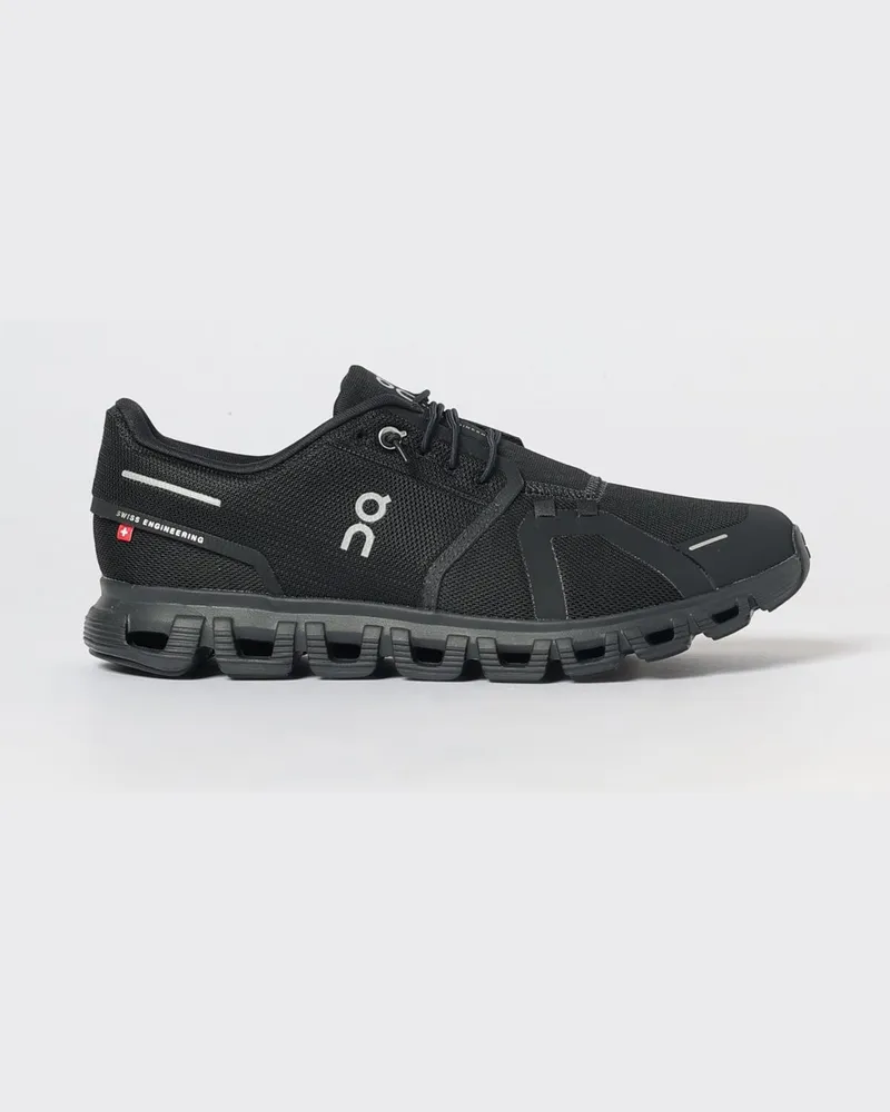 ON Slip-on-Sneaker aus atmungsaktivem Mesh mit Extralight-Sohle Schwarz