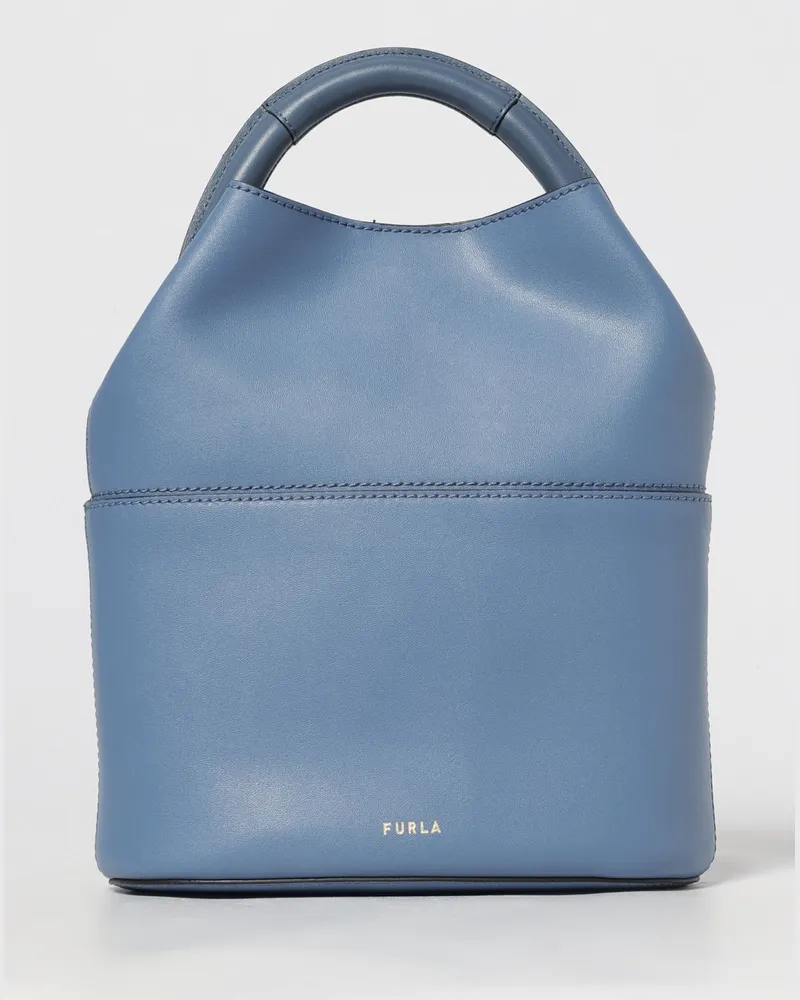 Furla Schultertasche damen Denim