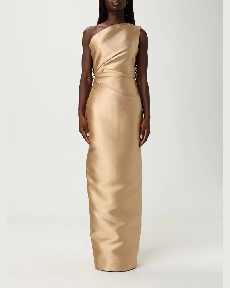 Solace London Kleider damen Champagne