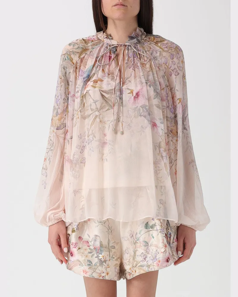Zimmermann Hemdbluse damen Beige