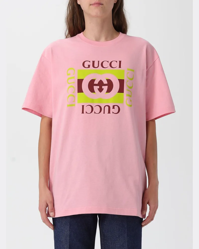 Gucci T-shirt damen Pink