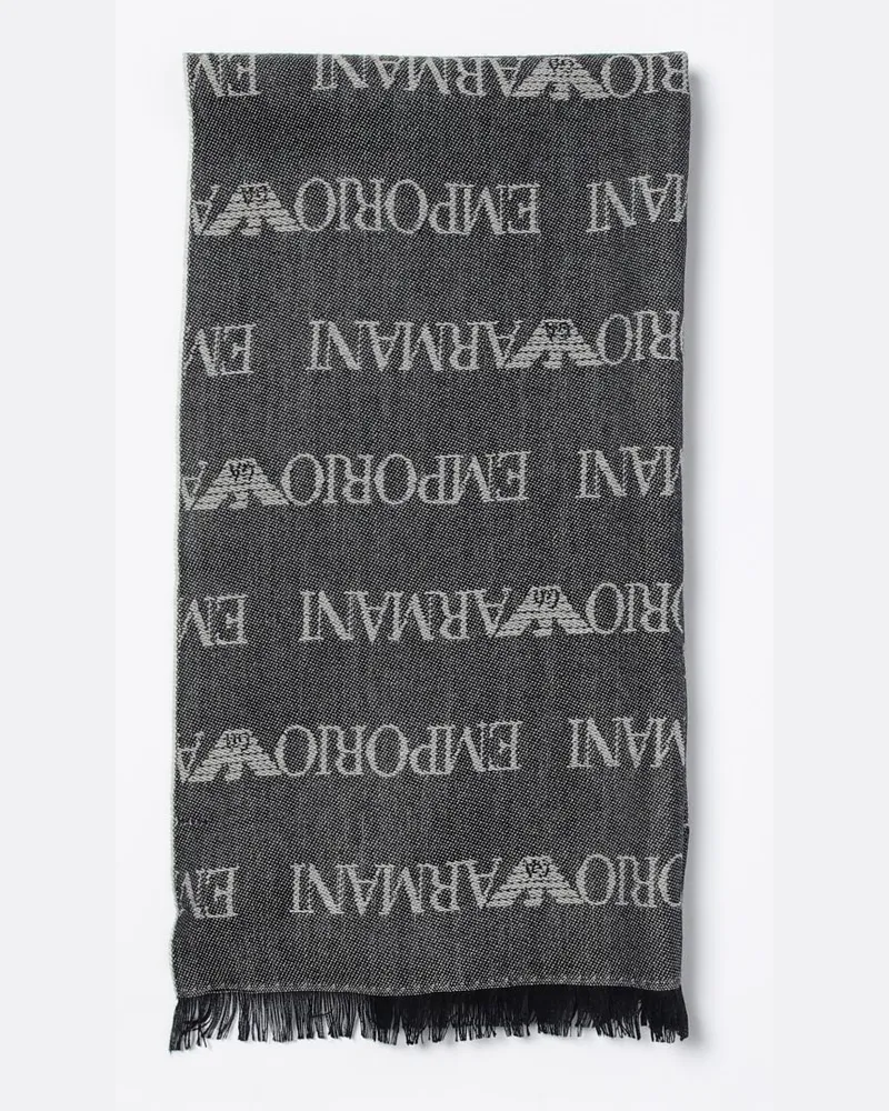 Emporio Armani Schal herren Grau