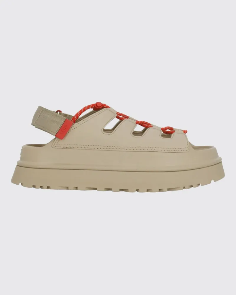 UGG GoldenGlow Toggle Sandale aus Leder und EVA Beige