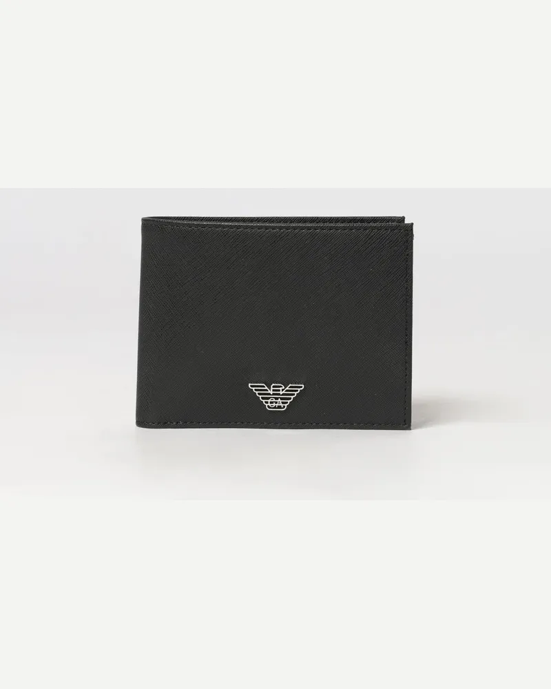 Emporio Armani Portemonnaie herren Schwarz