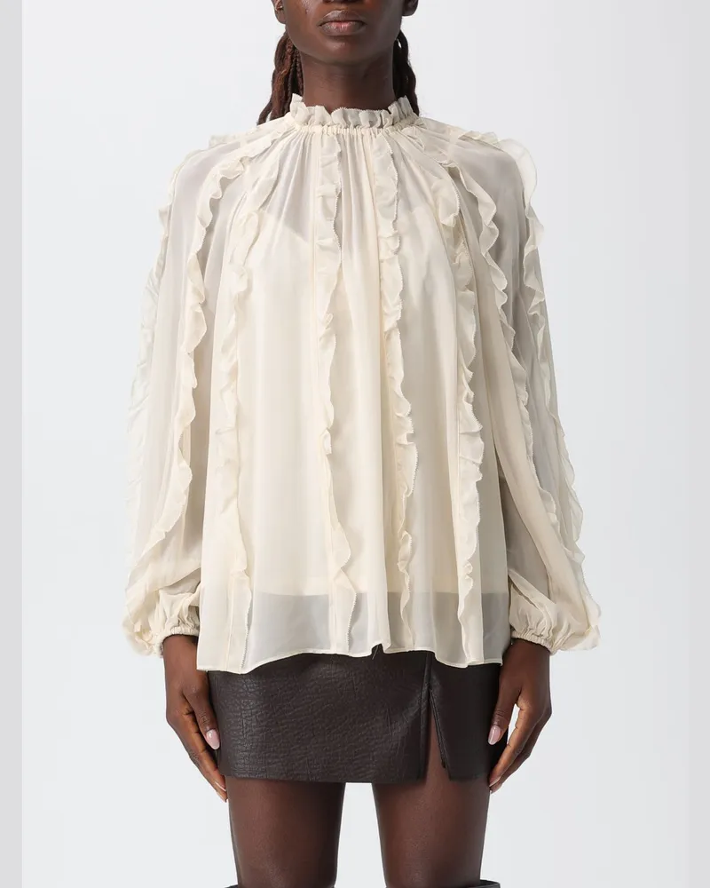 Zimmermann Hemdbluse damen Beige