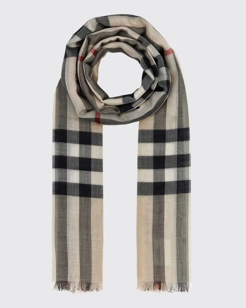 Burberry Schal damen Grau