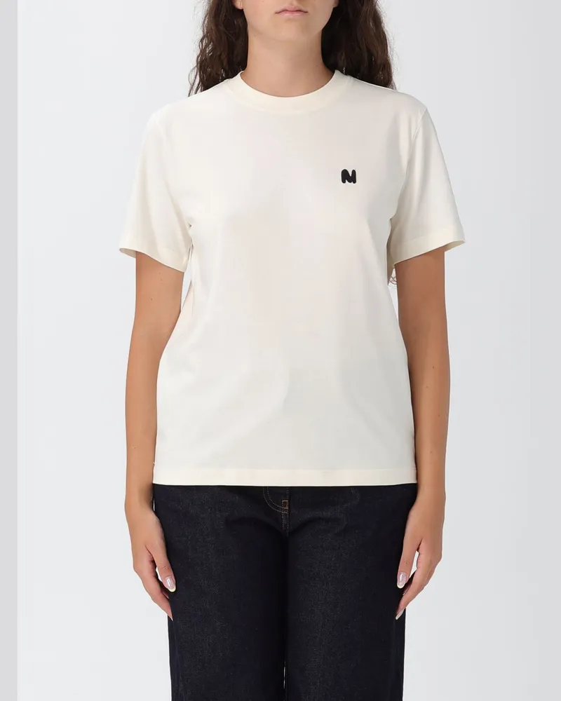 MSGM T-shirt damen Ivory