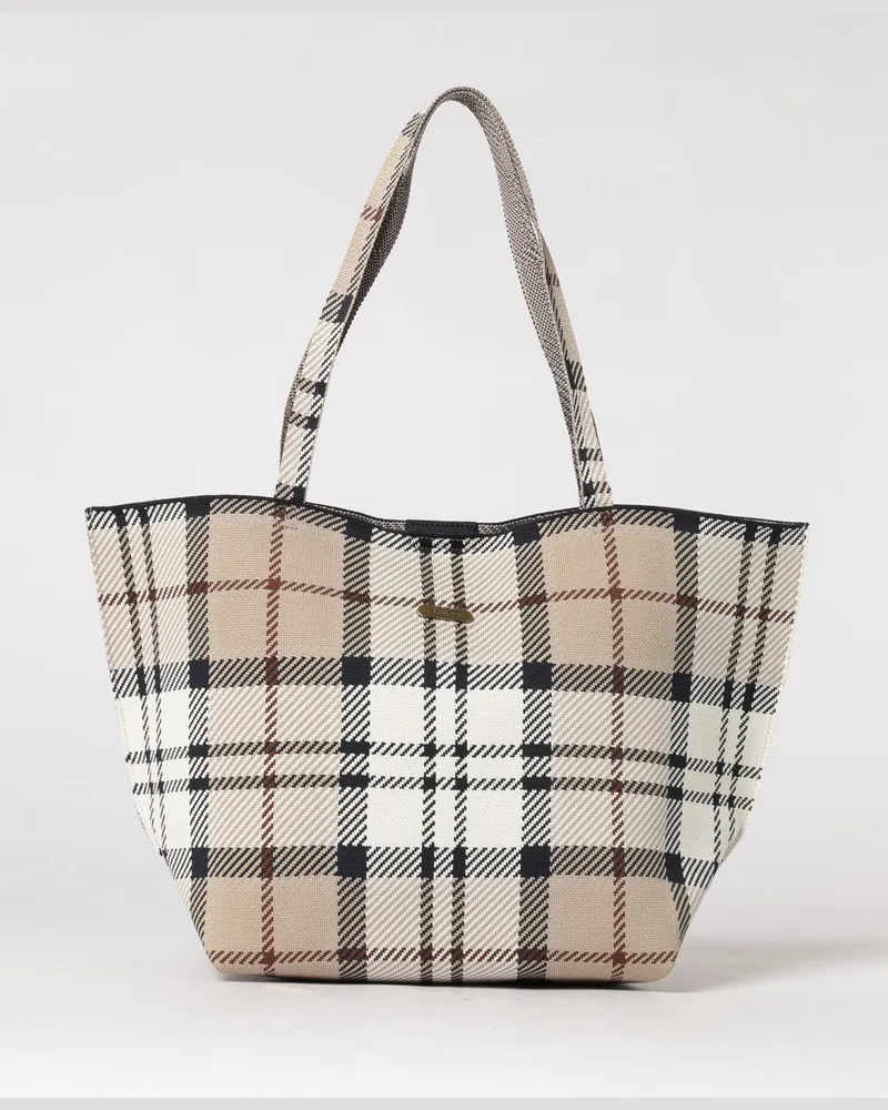 Barbour Schultertasche damen Beige