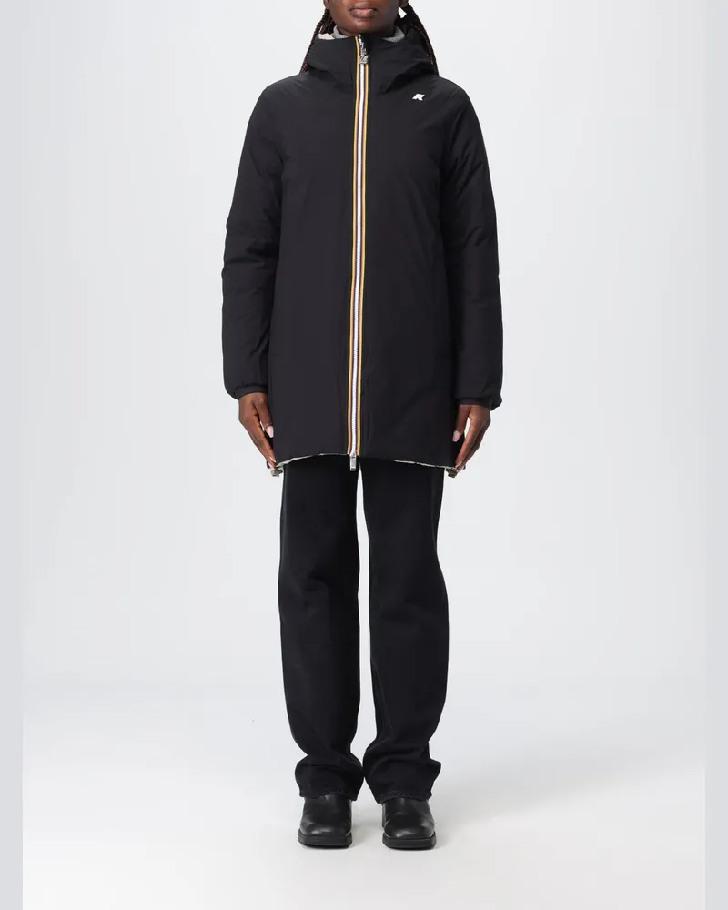 K-Way Mantel damen Schwarz