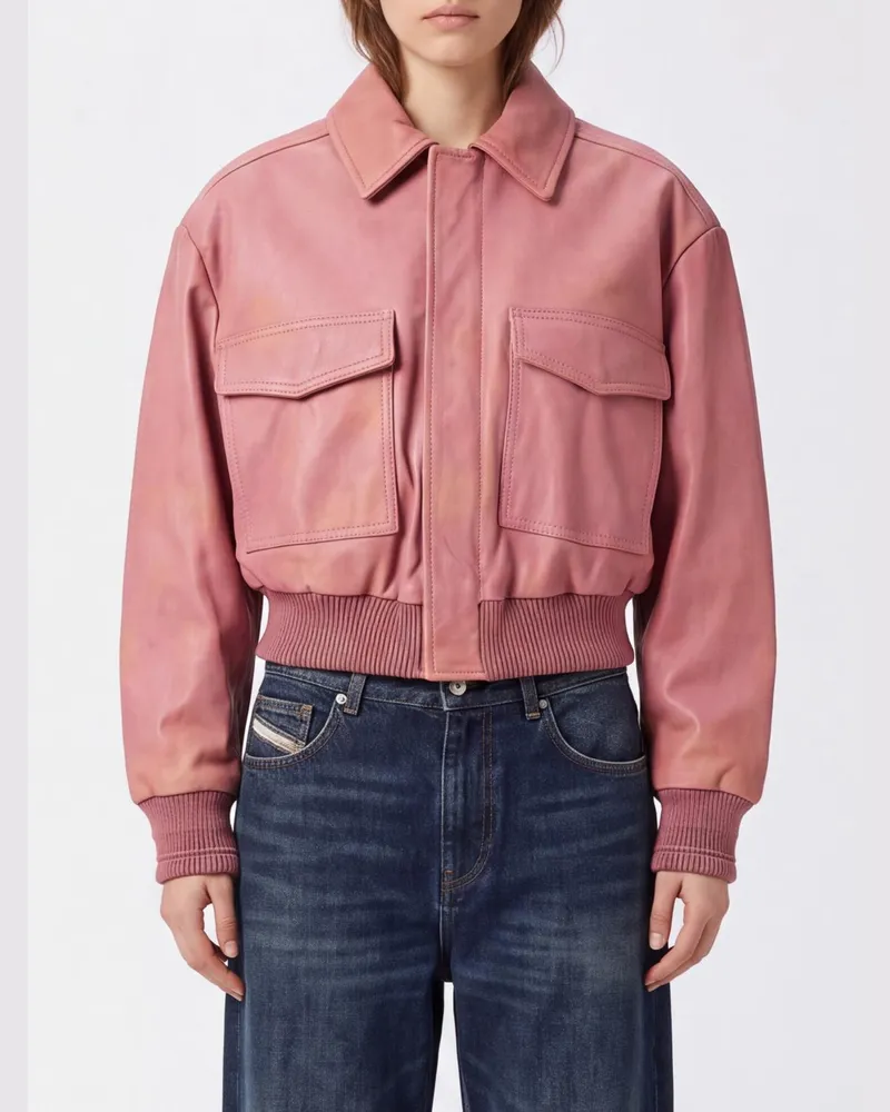 Diesel Jacke damen Pink