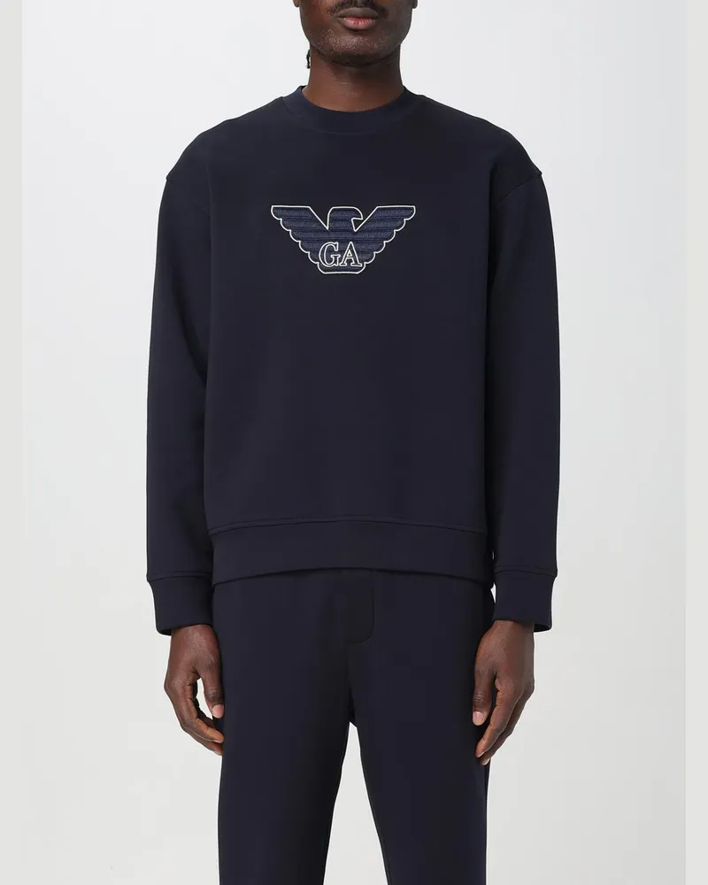 Emporio Armani Pullover herren Blau