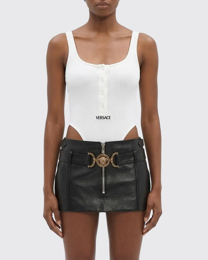 Versace Top damen Weiß