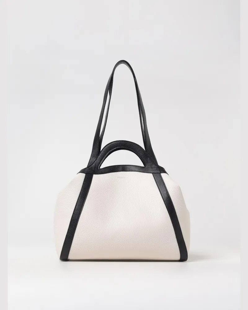 Coccinelle Schultertasche damen Weiß