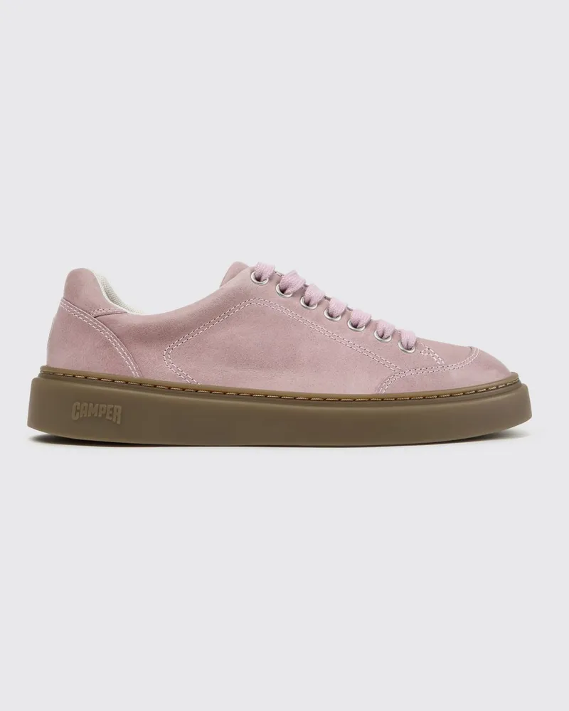 Camper Nachhaltige Runner Twentyfive Sneaker aus Veloursleder Pink