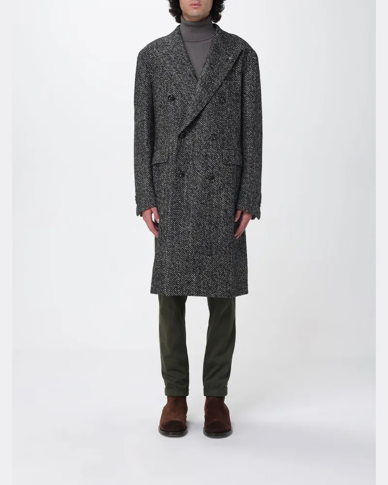 Tagliatore Trenchcoat herren Schwarz